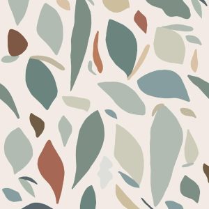 Bibelotte behang Fruitig Blauw