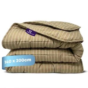 eazydekbed® - Zomerdekbed - Taupe Stripe