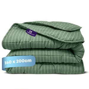 eazydekbed® - Zomerdekbed - Groen Stripe