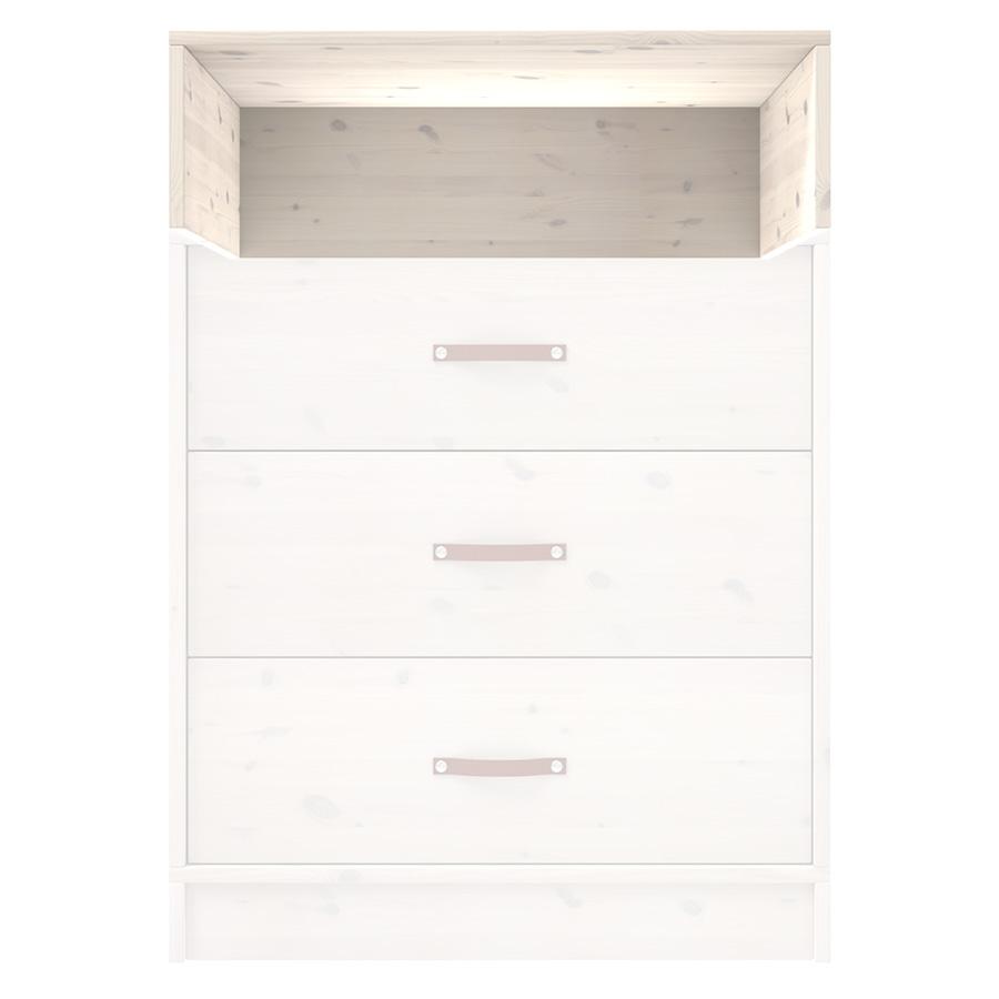 Lifetime ALL-IN-ONE kaststyseem opbouwelement laag 80 cm – Whitewash - Afbeelding 3