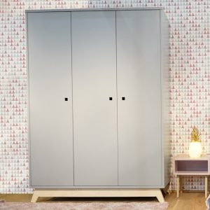 Mathy by Bols Madavin 3-deurskast met berkenhouten poten – Diverse kleuren