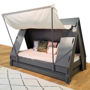 Mathy by Bols Tent bed inclusief (slaap)lade 90 x 200 – Diverse kleuren