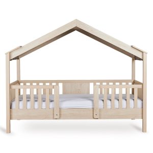 PRE ORDER: Quax Chalet Junior Bed op pootjes of als Montessori vloerbed 90 x 200 – Natural (Levertijd: wordt verwacht in de week van 8 juni, week 24)